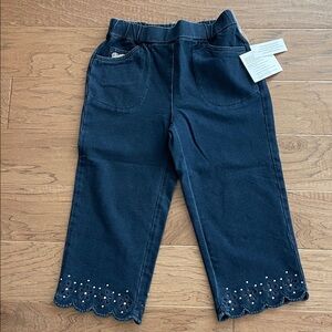 Quacker Factory Dream Jeannes Pedal Pushers XXS NWT‎